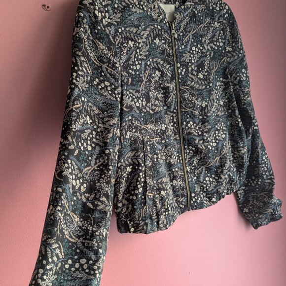 Floral Bomber Jacket - Picture 3 of 10